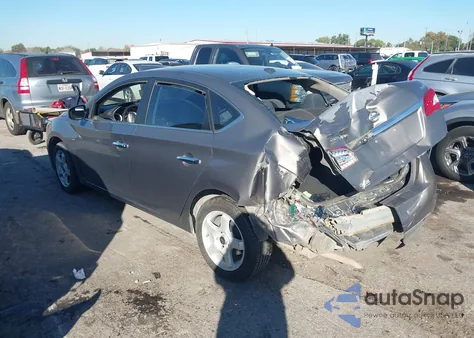 2015 Nissan Sentra Fe+ S/S/Sl/Sr/Sv from USA, damaged, VIN 3N1AB7AP4FL660348